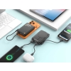 SHAZA 10.000 Mah 22.5W Dijital Göstergeli Magsafe Powerbank Siyah