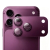 SHAZA Safir Kamera Lens Koruyucu Iphone 18 PRO MAX Bordo