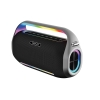SHAZA Taşınabilir Bluetooth  Mikrofonlu Hoparlör - 250W Ses Çıkışı Siyah