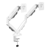 TITANPRO FL02-W 17-32" (FMK-8715) Çift Kollu Amortisörlü Monitör Standı (Beyaz)