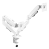 TITANPRO FL02-W 17-32" (FMK-8715) Çift Kollu Amortisörlü Monitör Standı (Beyaz)