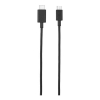Trust 21316 USB2.0 Micro USB-Type C Şarj Kablosu Siyah 1m