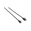 Trust 21316 USB2.0 Micro USB-Type C Şarj Kablosu Siyah 1m