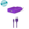 Ttec 2SCS20MMR SmartCharger 2.1A Seyahat Şarj Aleti + Micro USB Kablo,Mor