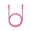 Ttec USB-C - Lightning Hızlı Şarj Kablosu 120cm Neon Pembe