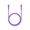 Ttec USB-C - USB-C 120cm 60W PD/QC Hızlı Şarj/Data Kablosu Neon Mor