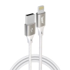 Buff BL71 USB Lightning 2.4A 1.2M Data ve Şarj Kablosu Siyah