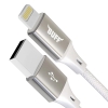 Buff BL71 USB Lightning 2.4A 1.2M Data ve Şarj Kablosu Siyah