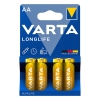 Varta Longlife Extra Alkalin Kalem Pil - AA - 4'lü