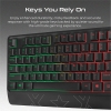 Vertux Orion Arkadan Aydınlatmalı Ergonomik Kablolu Oyun Klavyesi ve Faresi