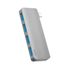 WiWU Adaptör HUB tip C'den 4 x USB tip C T6s'a