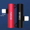 Wiwu ST03 Lightning Ses Adaptörü Siyah