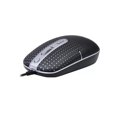 A4 Tech D557Fx1 Siyah Usb Kablolu Holeless Mouse
