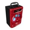Asonic AS-A33K Kırmızı 3W - DC 5V Bluetooth-Usb-Aux -TF Cardlı Speaker Hoparlör,Kırmızı