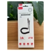 Atongm type-c to type-c Kablo 3A/27W uzatma kablosu Hızlı Şarj Kablosu Örgülü Kırılmaz Kablo ( Akıllı Çip Teknolojili )