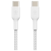 Belkin CAB004 Örgülü USB-C to USB-C 1M Kablo - Beyaz