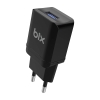 Bix bxm12b usb-a port 10w pd chargıng Adapter & usb-a to mıkro usb cable,Siyah