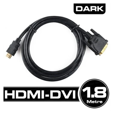 DARK DXHDMIL180 1.8MT 24+1 Dvı To Hdmı Kablo
