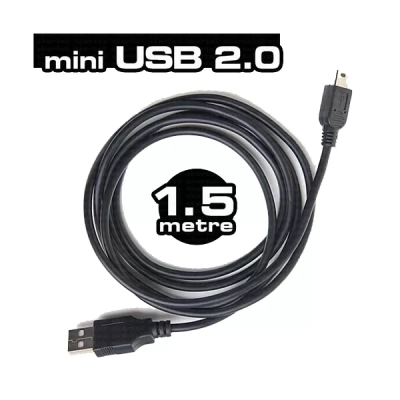 Dark Mini Usb 2.0 1.5M Şarj Ve Data Kablosu (Ps3 Kol Şarj Kablosu)(Dkcbusb2Minil150)