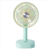 Everest EFN-510 Yeşil- Sarı 1200mAh 5 İnç 3 Hız Kademeli Dönebilen Masaüstü Usb Fan