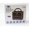 Everton Rt-628 Retro Vibes Bluetooth Fm-Usb-Tf-Aux Şarjlı Nostaljik Radyo Led