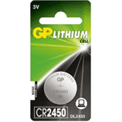 GP CR2450-U1 3V Lityum Düğme Pil Tekli Paket