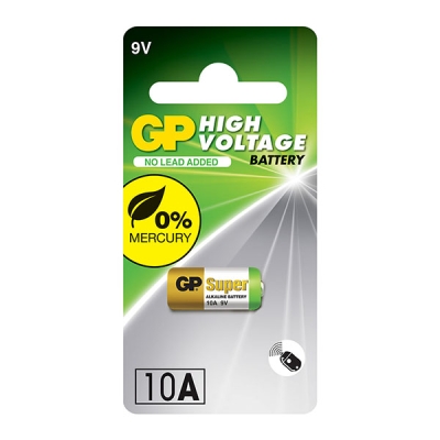 Gp Gp10Ac5 10A 9V Yüksek Voltaj Spesifik Pil Tekli Paket Dia10X21.6