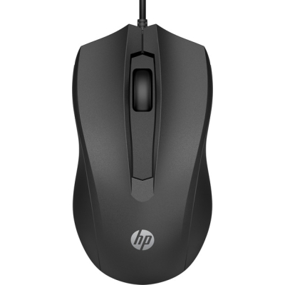 HP 100 Kablolu Mouse - Siyah /6VY96AA