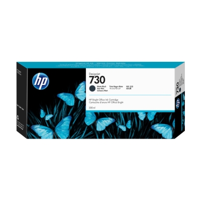 HP P2V71A 300 ml Mat Siyah Mürekkep Kartuş(730)
