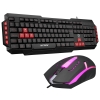 Hytech HYK-46 COMBO Siyah USB Kırmızı Tuşlu Q Gaming Oyuncu Klavye +mouse set