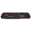 Hytech HYK-46 COMBO Siyah USB Kırmızı Tuşlu Q Gaming Oyuncu Klavye +mouse set