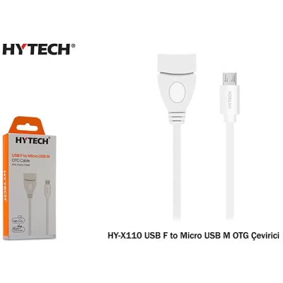 Hytech Hyx110 Usb F To Microusb M Otg Çevirici