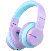 iClever BTH12 Çocuk Bluetooth Kulaklık -Mor