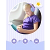 iClever BTH12 Çocuk Bluetooth Kulaklık -Mor