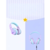 iClever BTH12 Çocuk Bluetooth Kulaklık -Mor