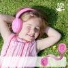 iClever BTH20 Aktif Gürültü Engelleme Özellikli Çocuk Bluetooth Kulaklık -Pembe