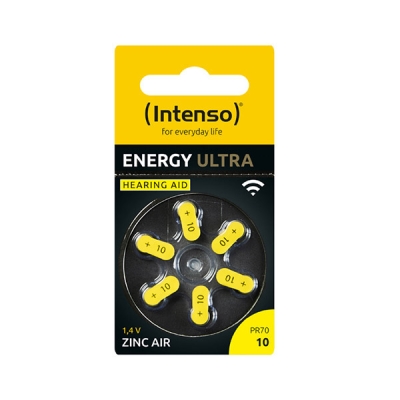 Intenso Energy Ultra Hearing Aid A10 6 Adet
