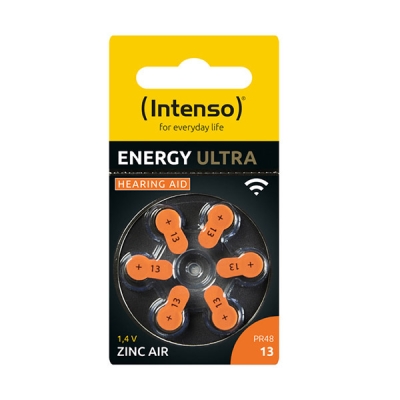 Intenso Energy Ultra Hearing Aid A13 6Adet