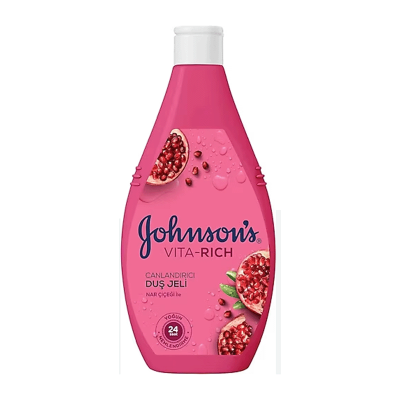 Johnson's Vita-Rich Duş Jeli Nar Çiçeği Özlü 400 ml