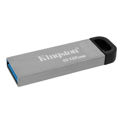 Kingston DTKN-512GB 512GB DataTraveler Kyson 200MB-s Metal USB 3.2 Gen 1 Flash Bellek