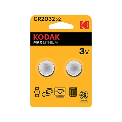 Kodak 2 Adet Cr2032 Ultra Lityum Para Pil