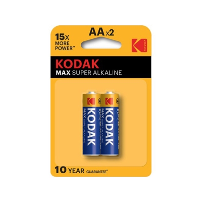 Kodak Max Alkalin Kalem Pil 2 Adet