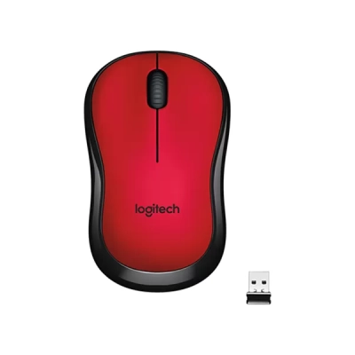 Logitech 910004880 M220 Silent Sessiz Red Kırmızı Kablosuz Mouse