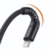 Mcdodo CA-2261 USB-A to Lightning Şarj ve Data Kablosu 1M Siyah