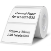 NIIMBOT T50*30-230WHITE (B1,B21S,B3S)