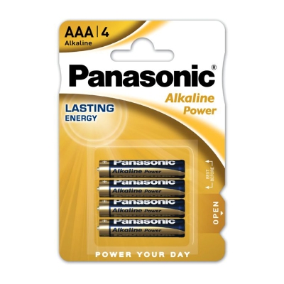 Panasonic Alkaline Power AAA Alkalin Pil 4'lü Paket