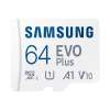 Samsung EVO Plus microSDXC Hafıza Kartı 64 GB, 160 MB/s, U1, V10, A1, MB-MC64SA/TR