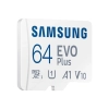 Samsung EVO Plus microSDXC Hafıza Kartı 64 GB, 160 MB/s, U1, V10, A1, MB-MC64SA/TR