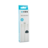 S-link SMG-328 2*Micro Usb Akıllı Telefonlar 1m Beyaz Şarj Kablo