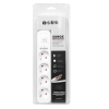 S-link SPG401S 1.5m 1.5mm 100 yüzde Bakır 750 Joule 4 lü Anahtarlı Akım Korumalı Priz